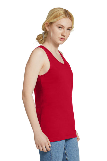 Red American Apparel Fine Jersey Unisex Tank 2408