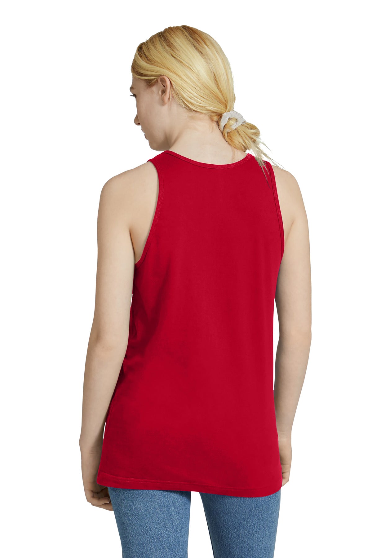 Red American Apparel Fine Jersey Unisex Tank 2408
