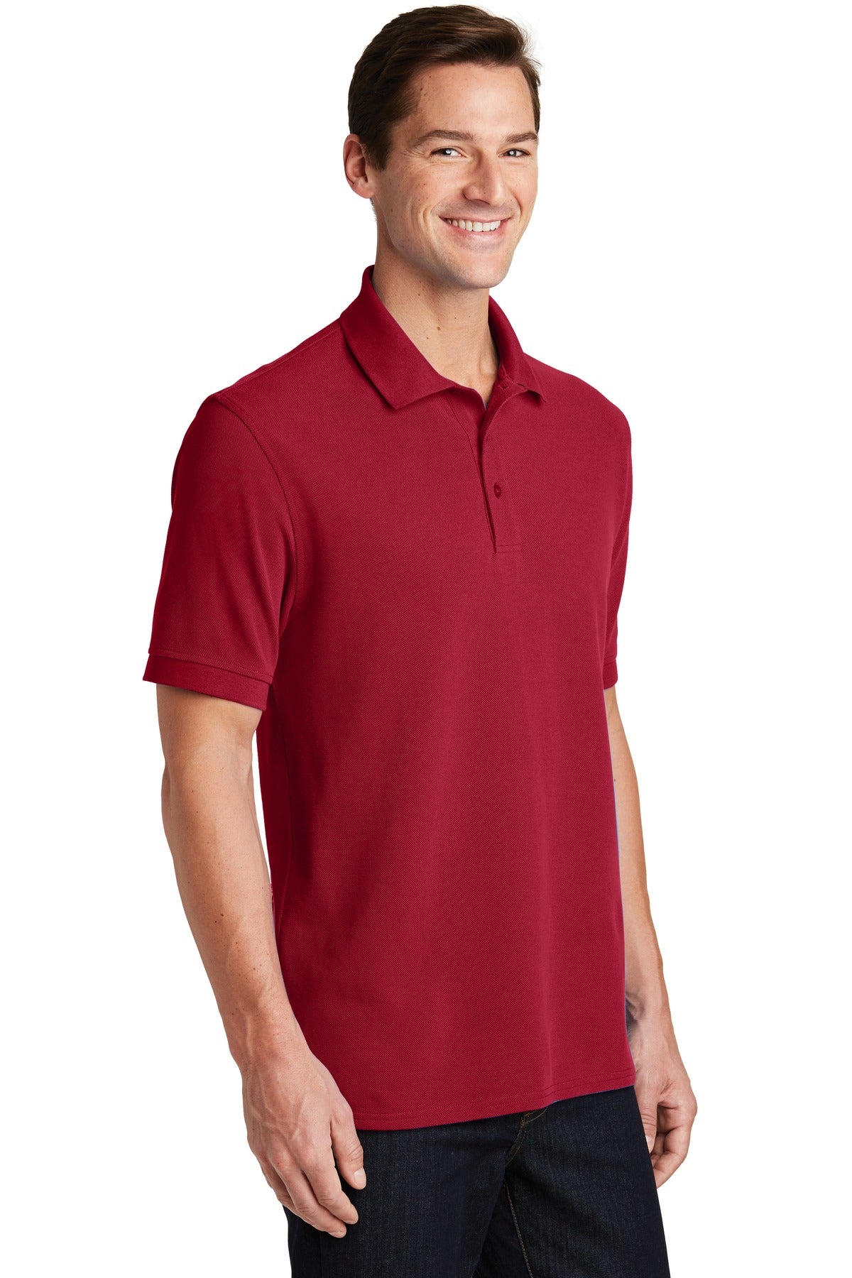 Red Port & Company Combed Ring Spun Pique Polo. KP1500