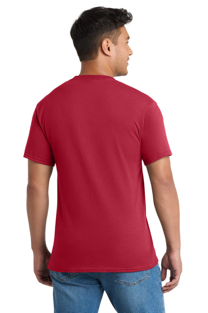 Red Port & Company Tall Core Blend Pocket Tee. PC55PT