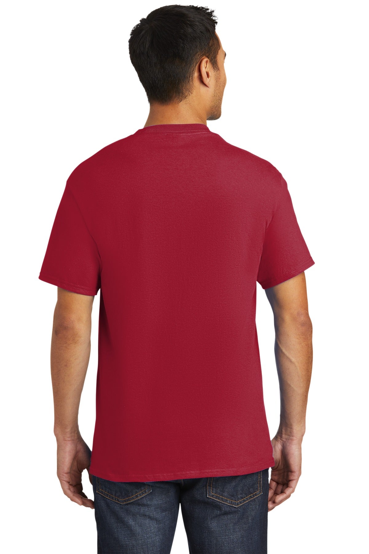Red Port & Company - Tall Essential Pocket Tee. PC61PT