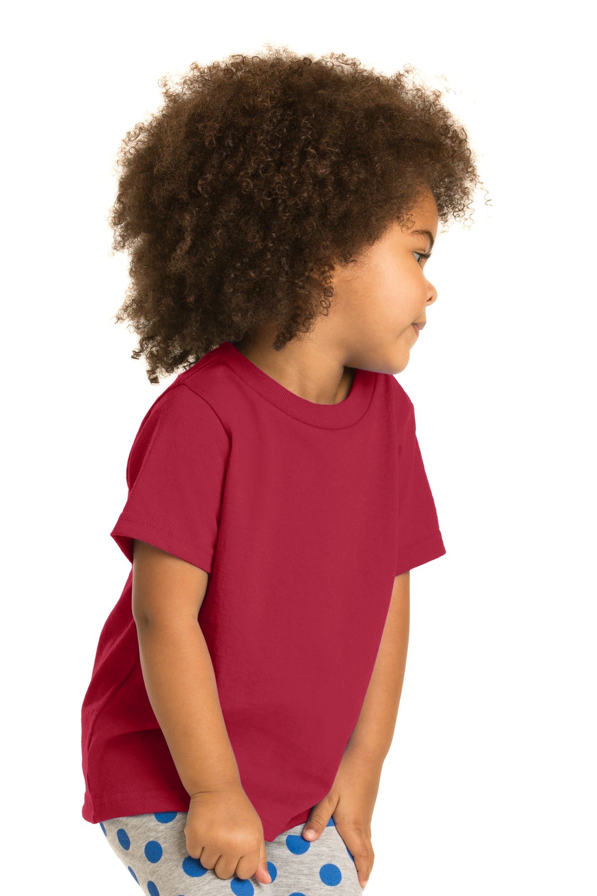 Red Port & Company Toddler Core Cotton Tee. CAR54T