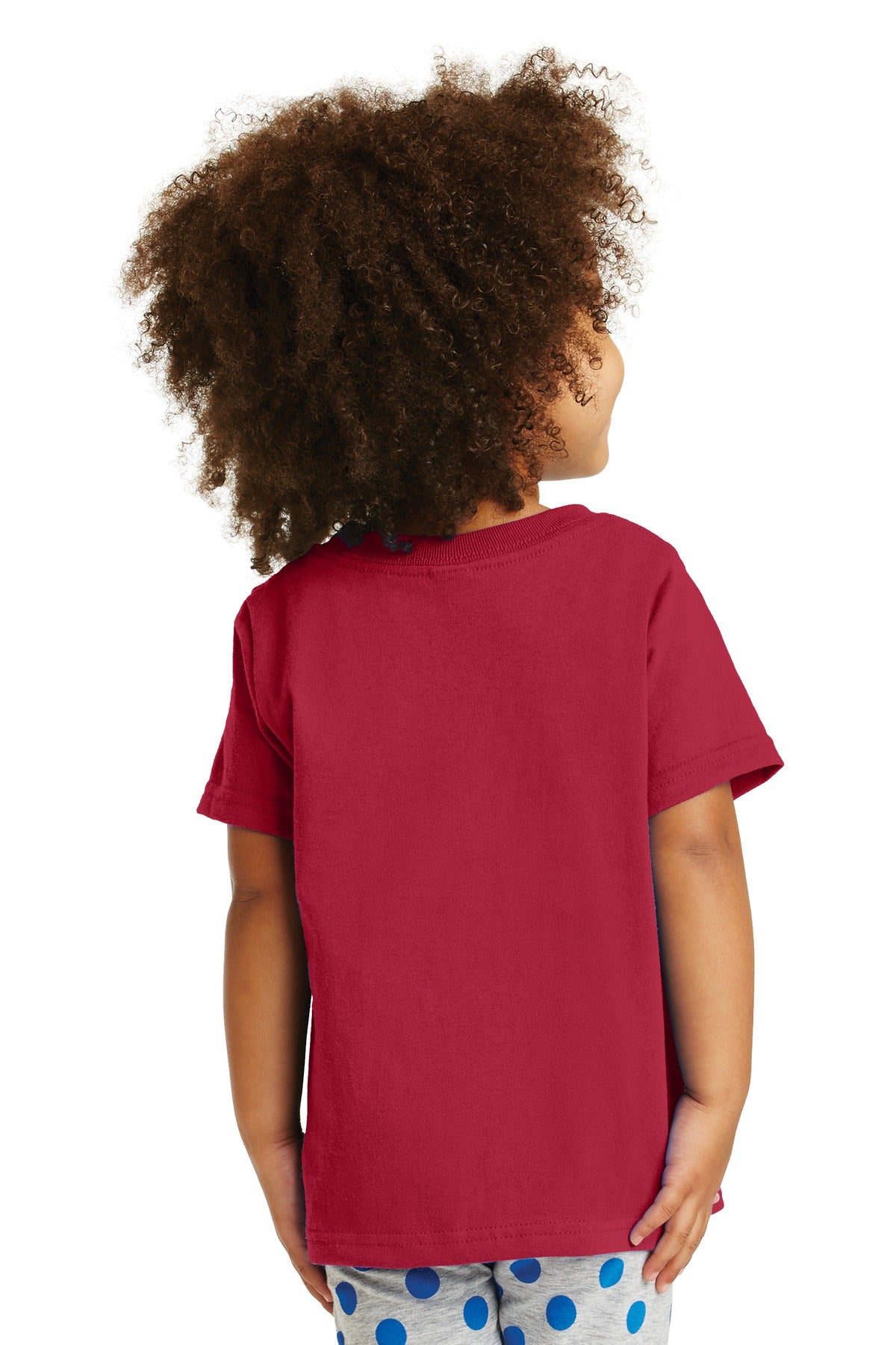 Red Port & Company Toddler Core Cotton Tee. CAR54T