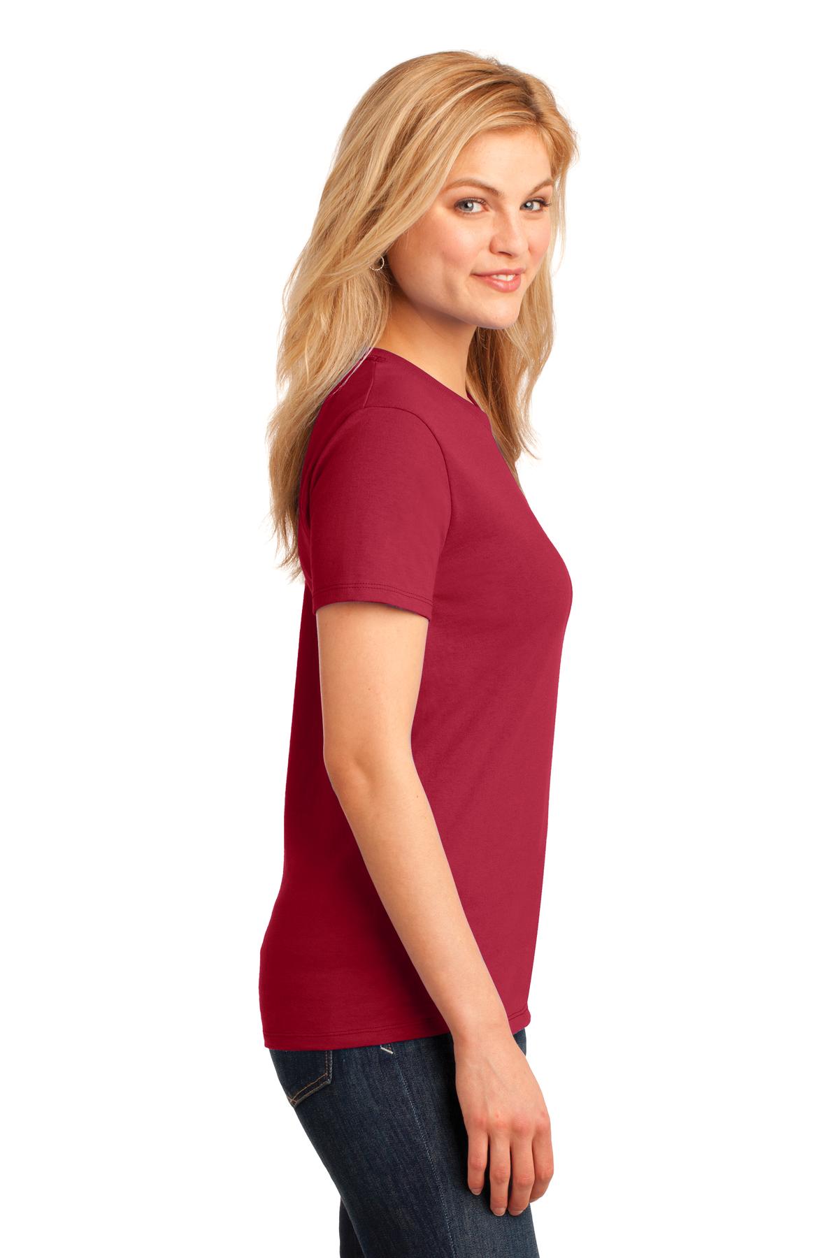 Red Port & Company Women's Core Cotton Tee. LPC54