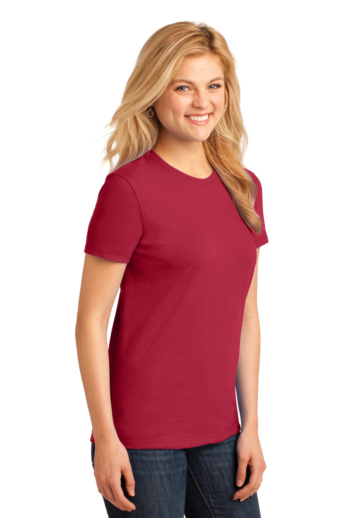 Red Port & Company Women's Core Cotton Tee. LPC54