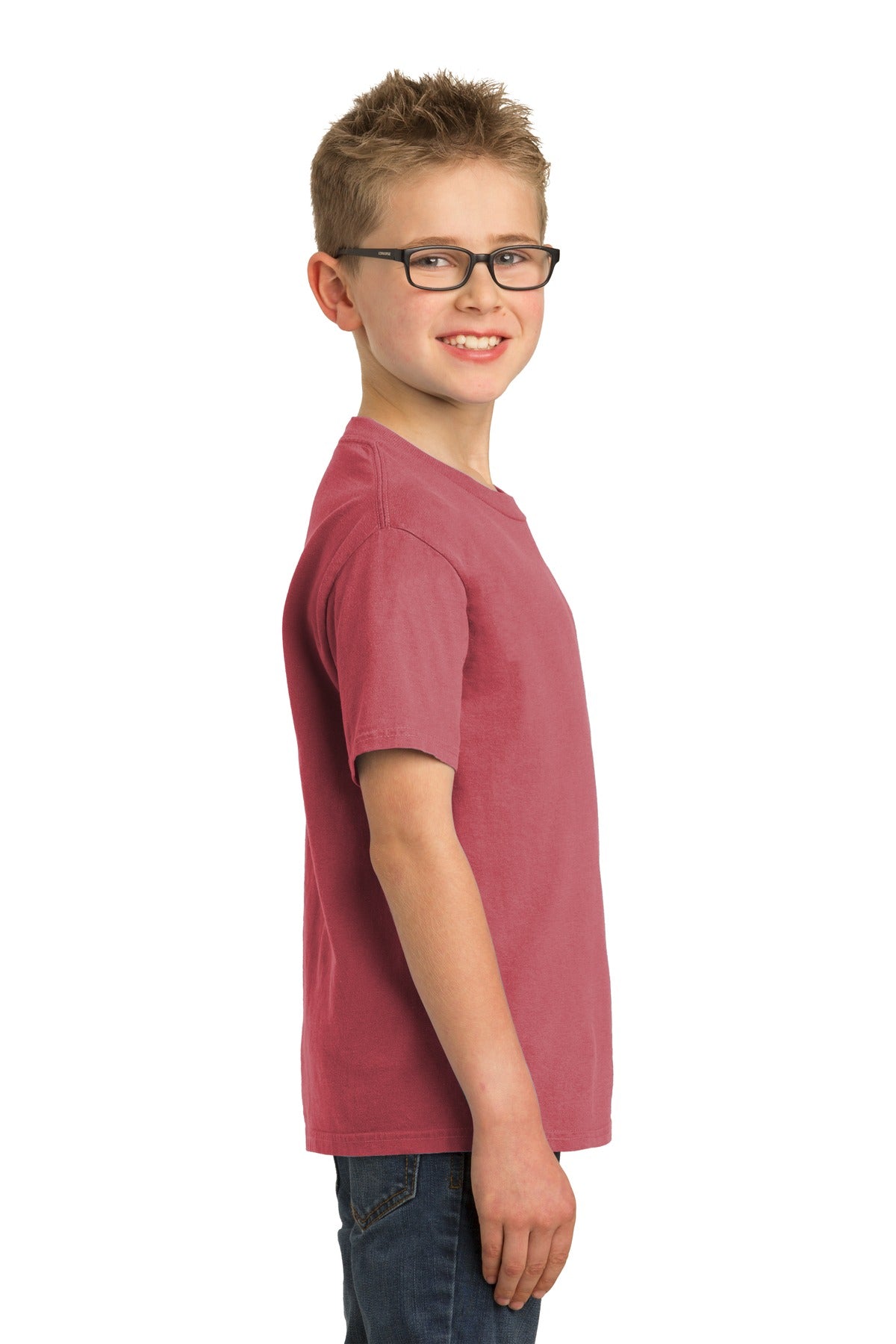 Red Rock Port & Company Youth Beach Wash Garment-Dyed Tee. PC099Y