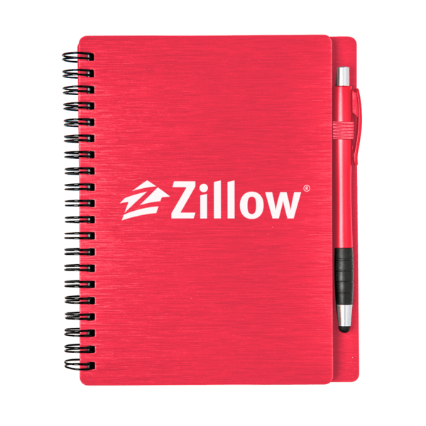 Mercury Notebook Set with Matching Stylus Pen