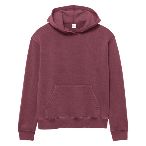 Womens Weathered Fleece Hoodie