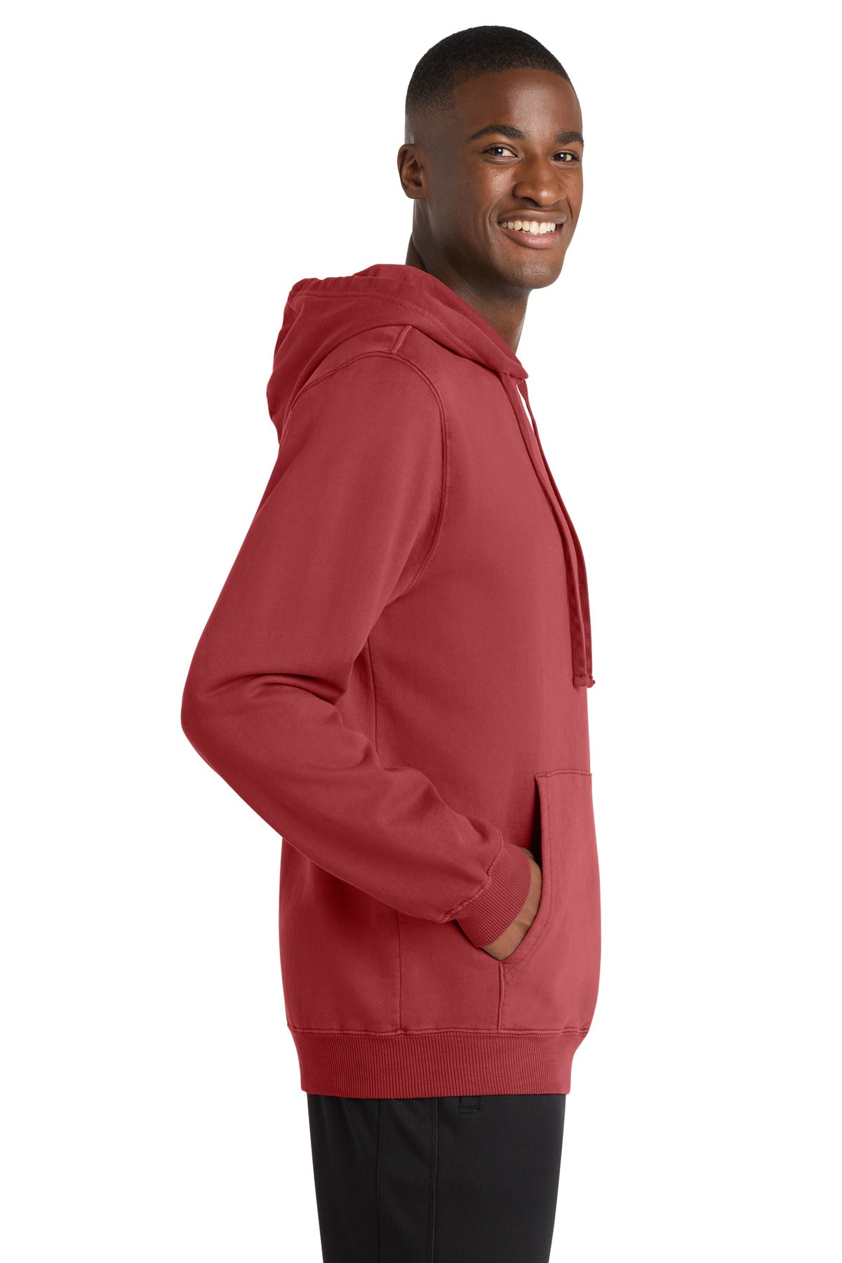 Redrock Port & Company Beach Wash Garment-Dyed Pullover Hooded Sweatshirt. PC098H