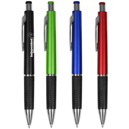 Black Black Reward Metallic Gripper Pen