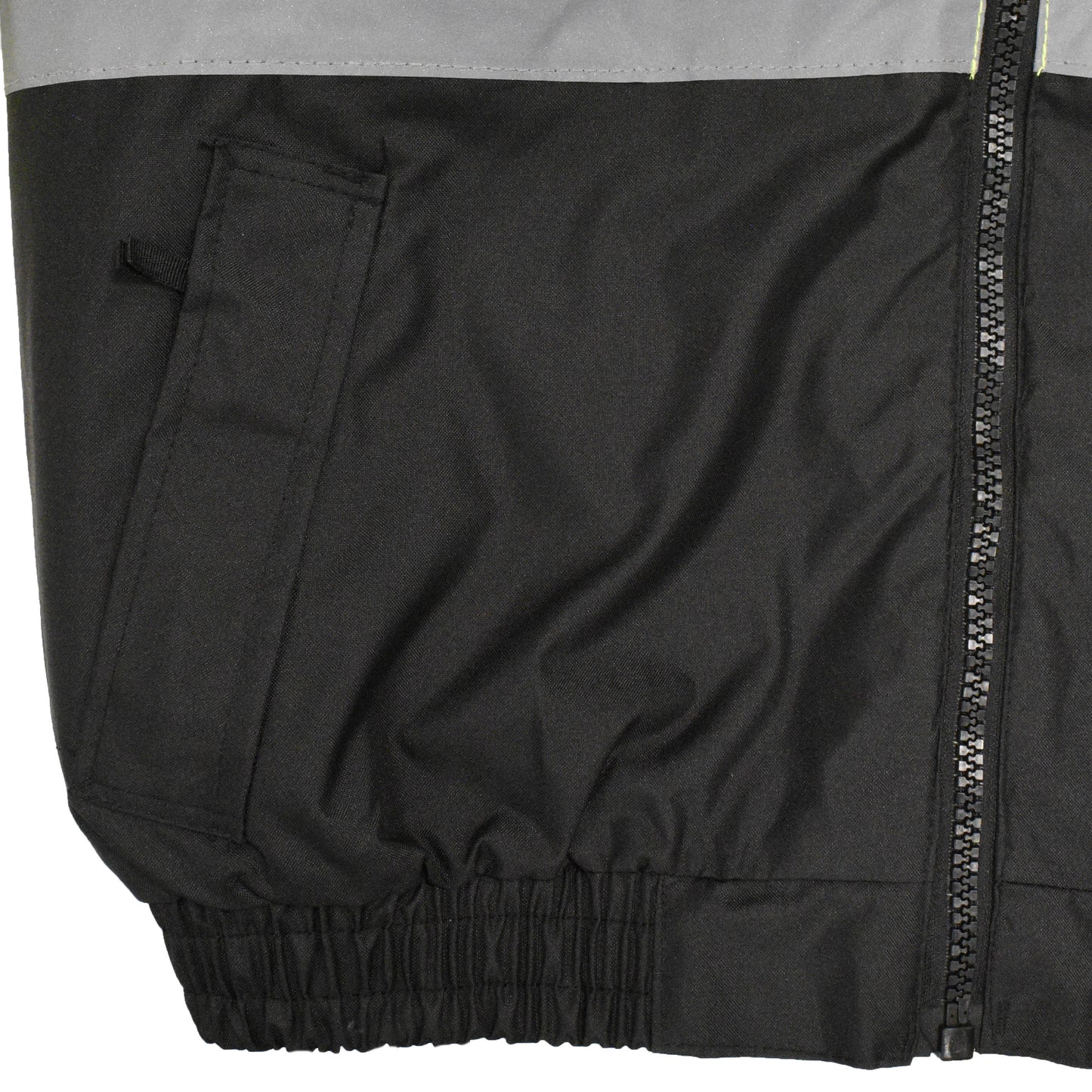 SJ210B Three-in-One Deluxe High Visibility Bomber Jacket - Green/Black Bottom - Size 2X