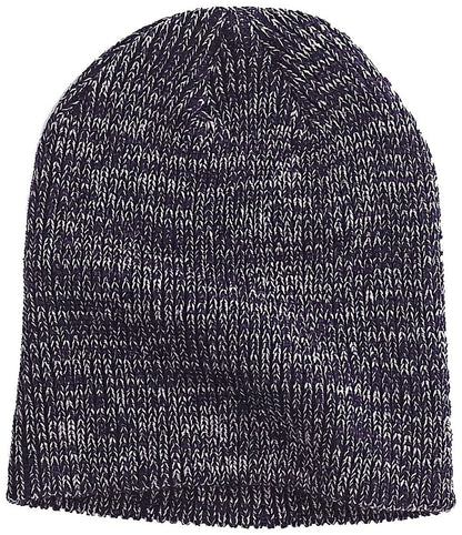 Ribbed Marled Beanie - BA524