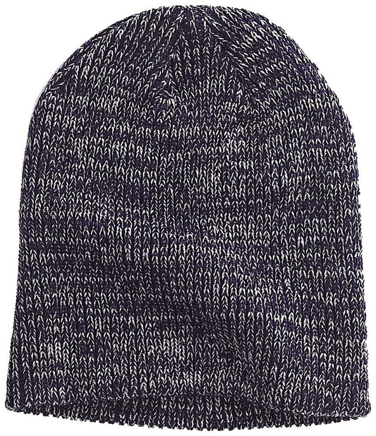 Ribbed Marled Beanie - BA524