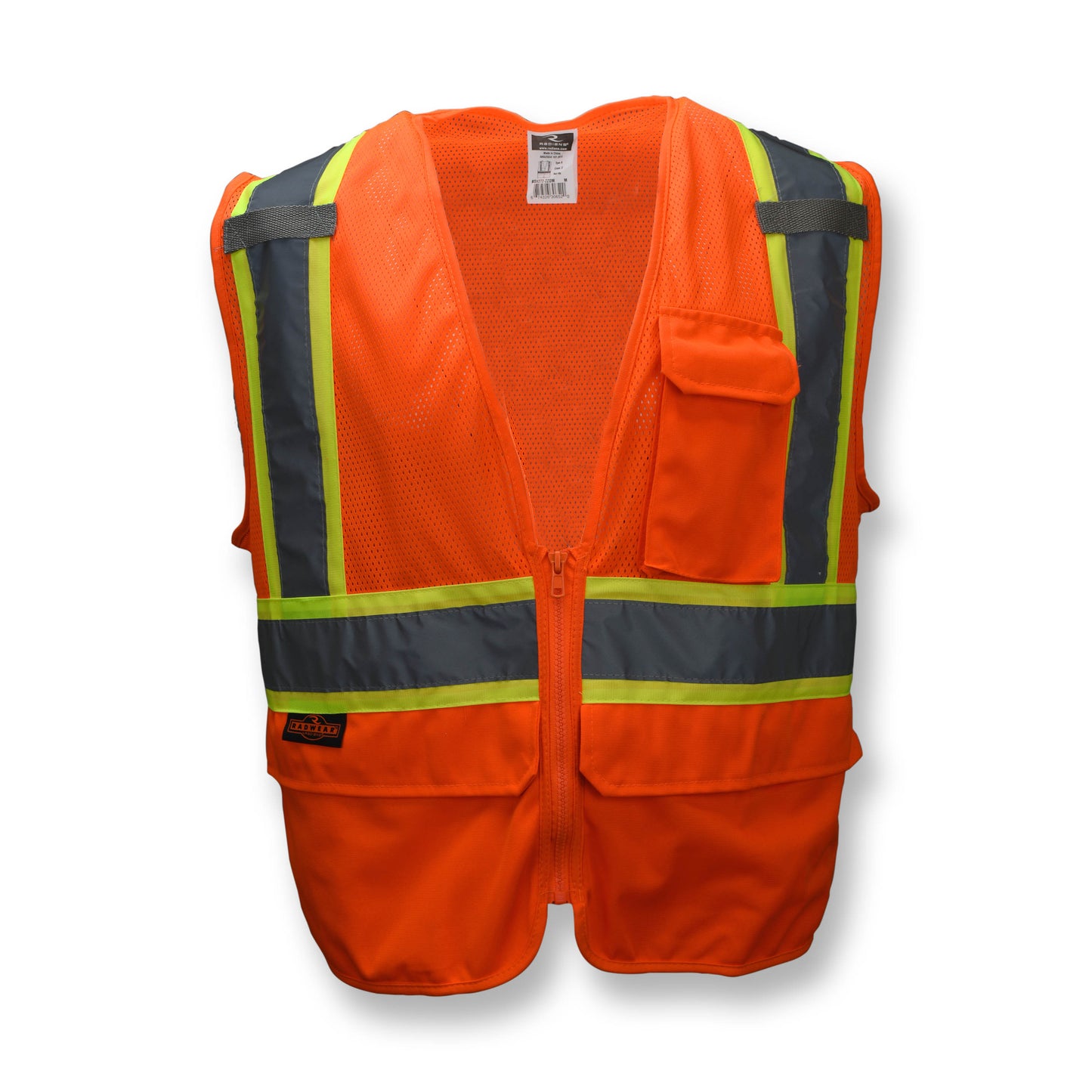 SV272-2 Type R Class 2 Multipurpose Mesh Surveyor Vest - Green - Size 2X