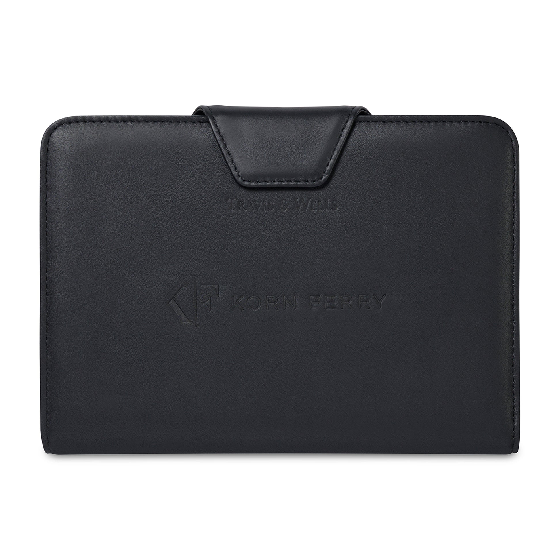 Black Travis & Wells® Envoy Junior Magnet Close Padfolio