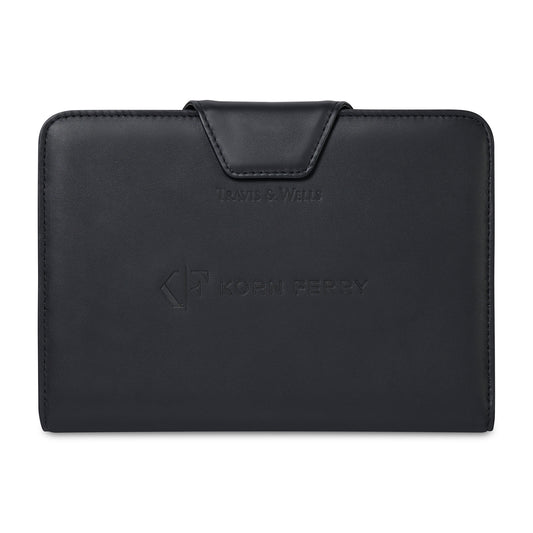 Black Travis & Wells® Envoy Junior Magnet Close Padfolio