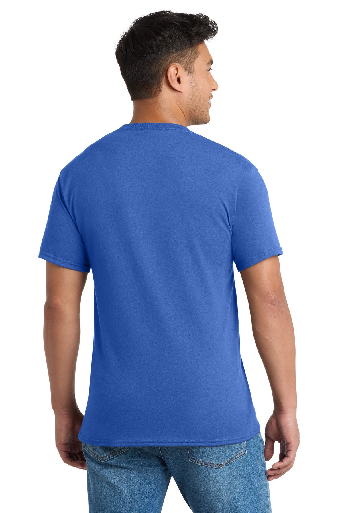 Royal Port & Company Tall Core Blend Pocket Tee. PC55PT