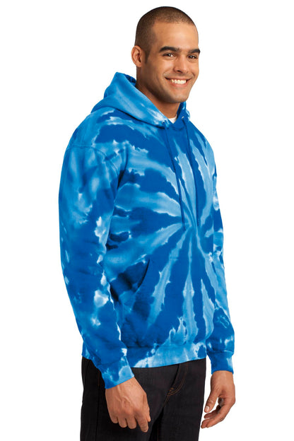 Royal Port & Company Tie-Dye Pullover Hooded Sweatshirt. PC146