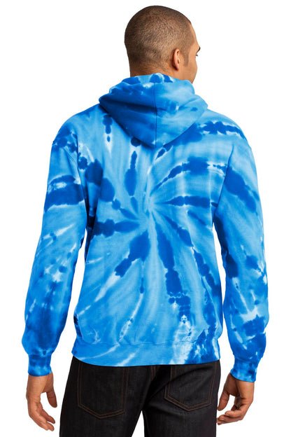 Royal Port & Company Tie-Dye Pullover Hooded Sweatshirt. PC146