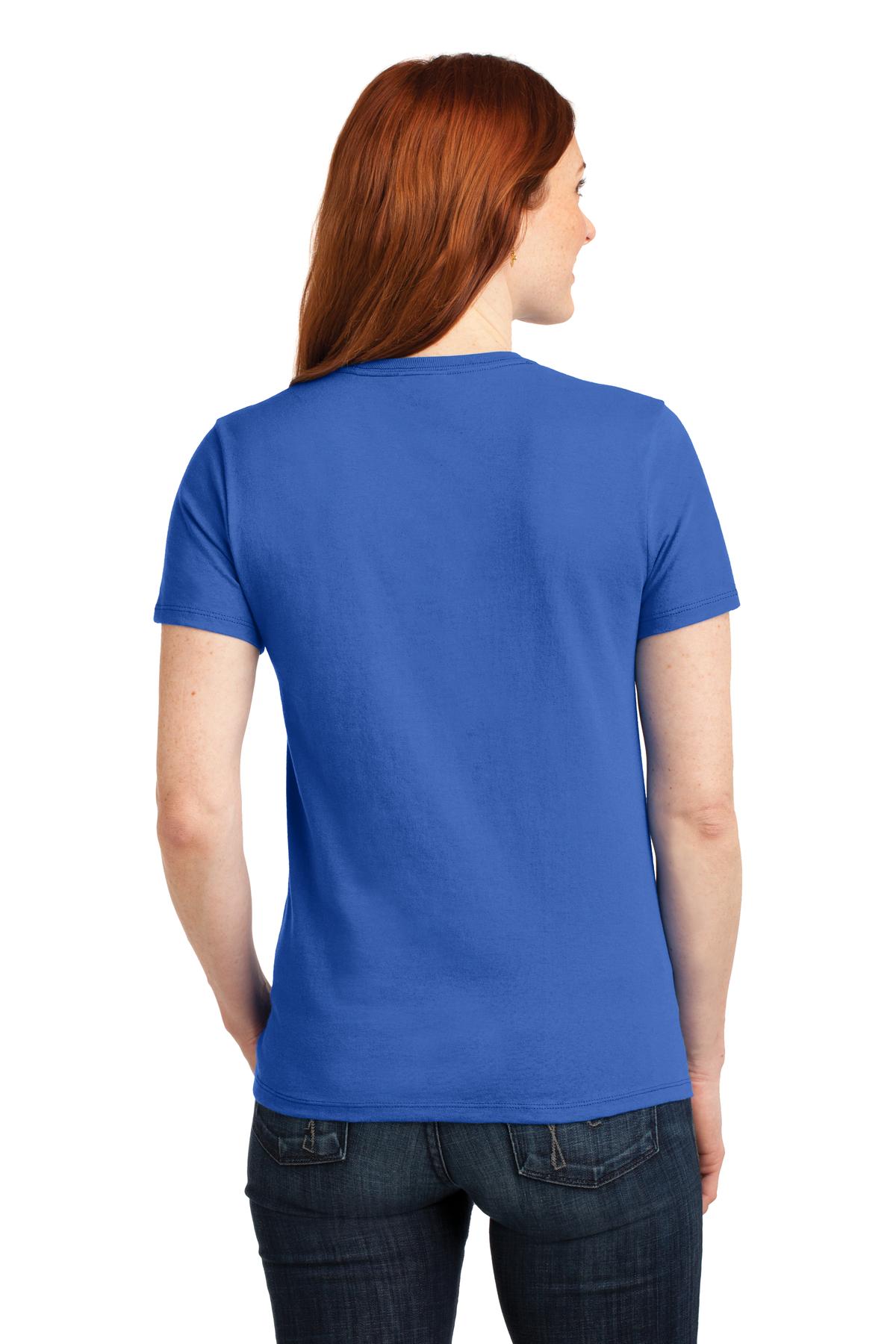 Royal Port & Company Women's Core Blend Tee. LPC55