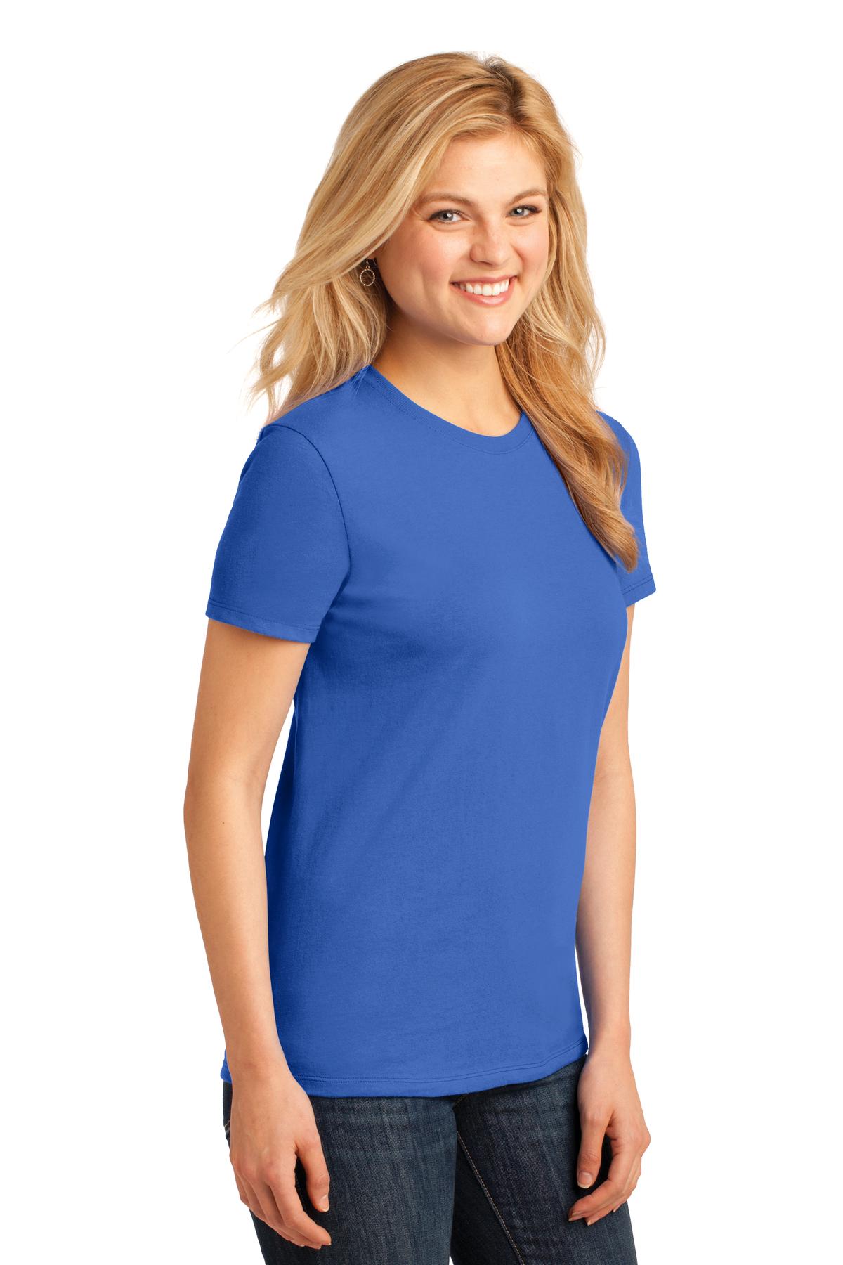 Royal Port & Company Women's Core Cotton Tee. LPC54