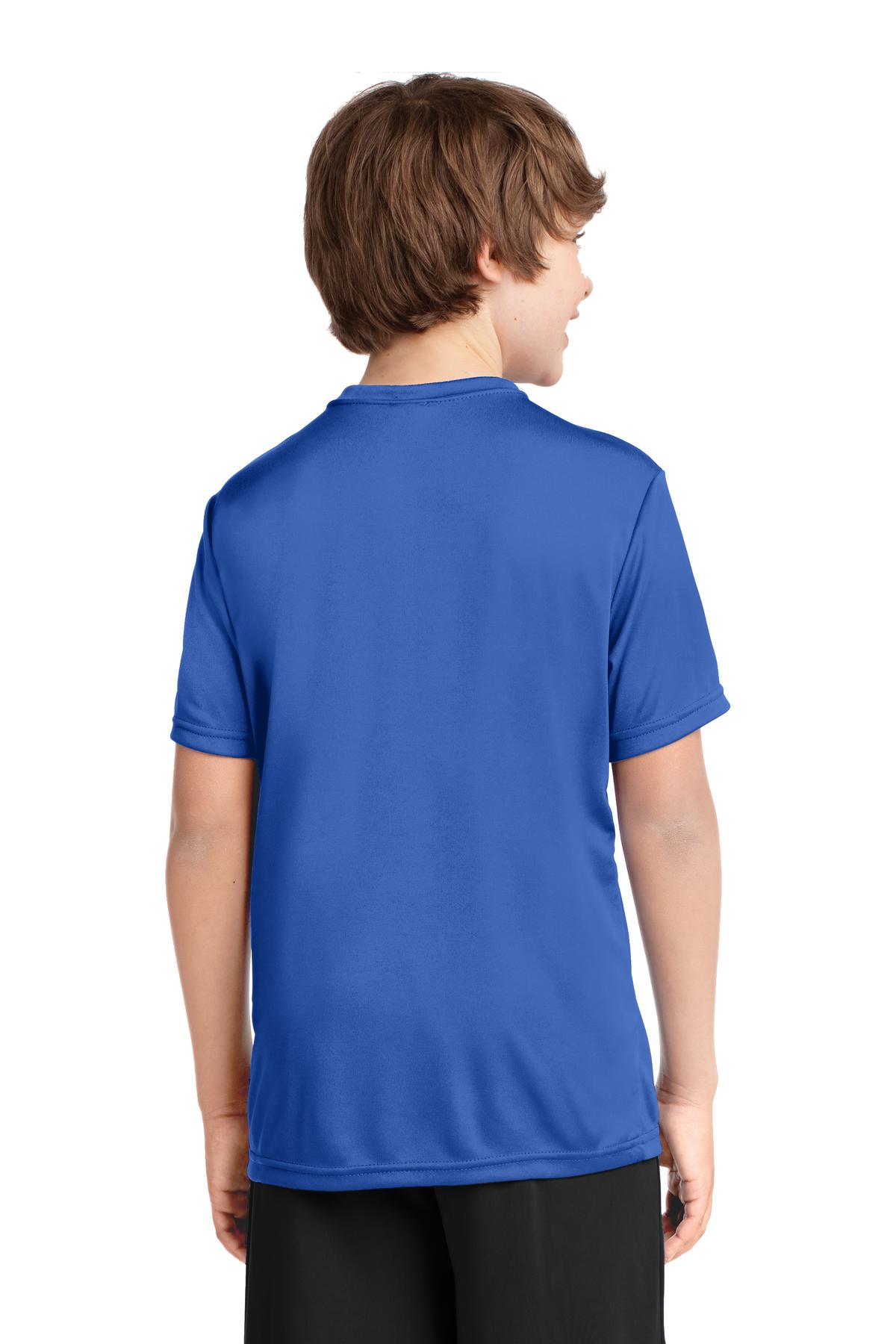 Royal Port & Company Youth Performance Tee. PC380Y