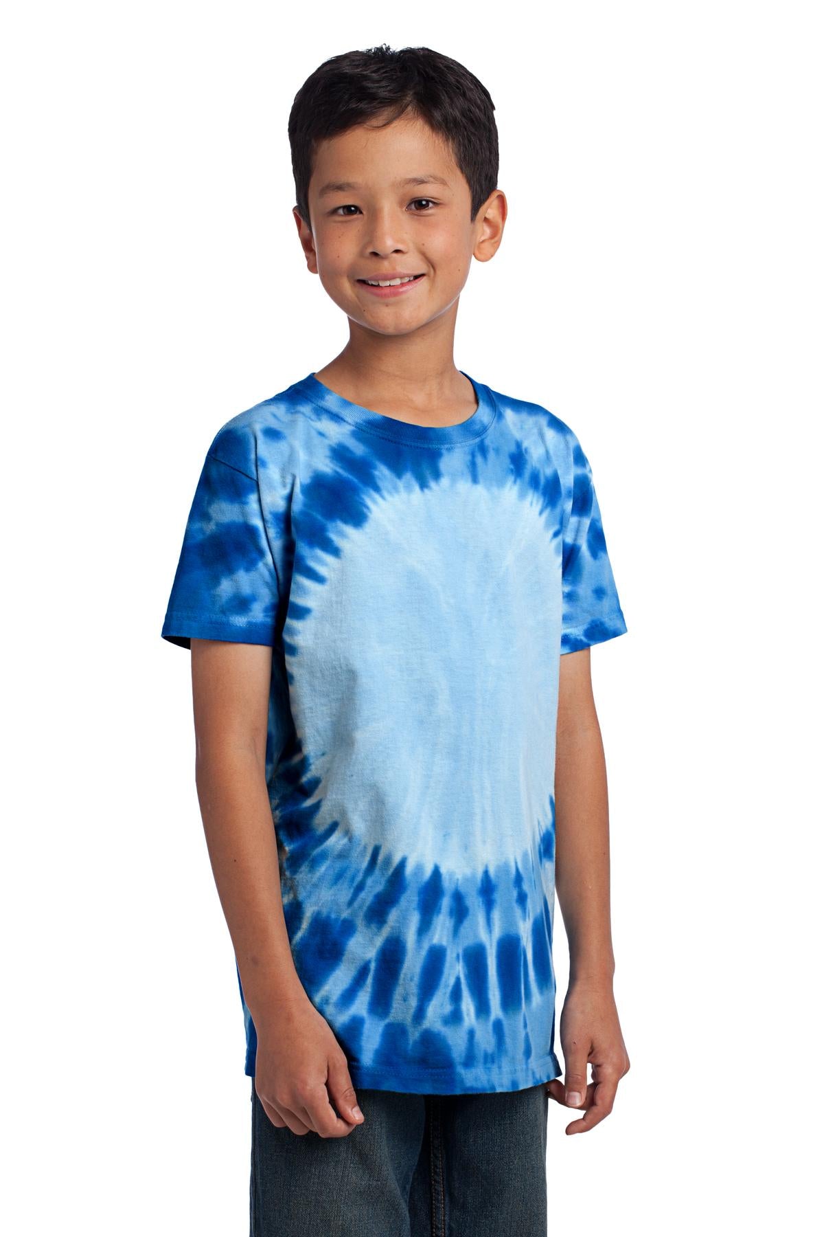 Royal Port & Company - Youth Window Tie-Dye Tee. PC149Y
