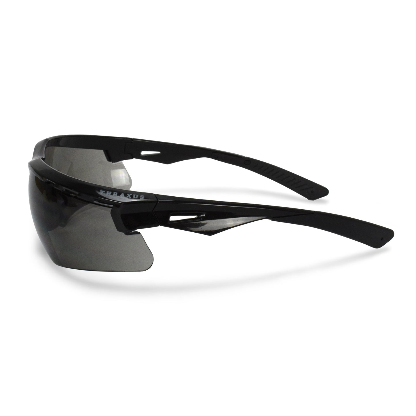 Thraxus™ Safety Eyewear - Black Frame - Clear Lens