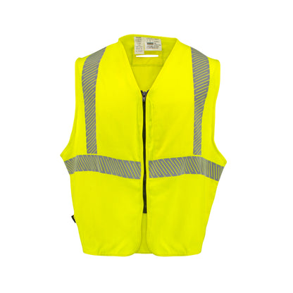 SV99A 5.7 oz Class 2 DH Air Vest with Segmented Reflective Tape - Hi-Vis Green - Size 2X