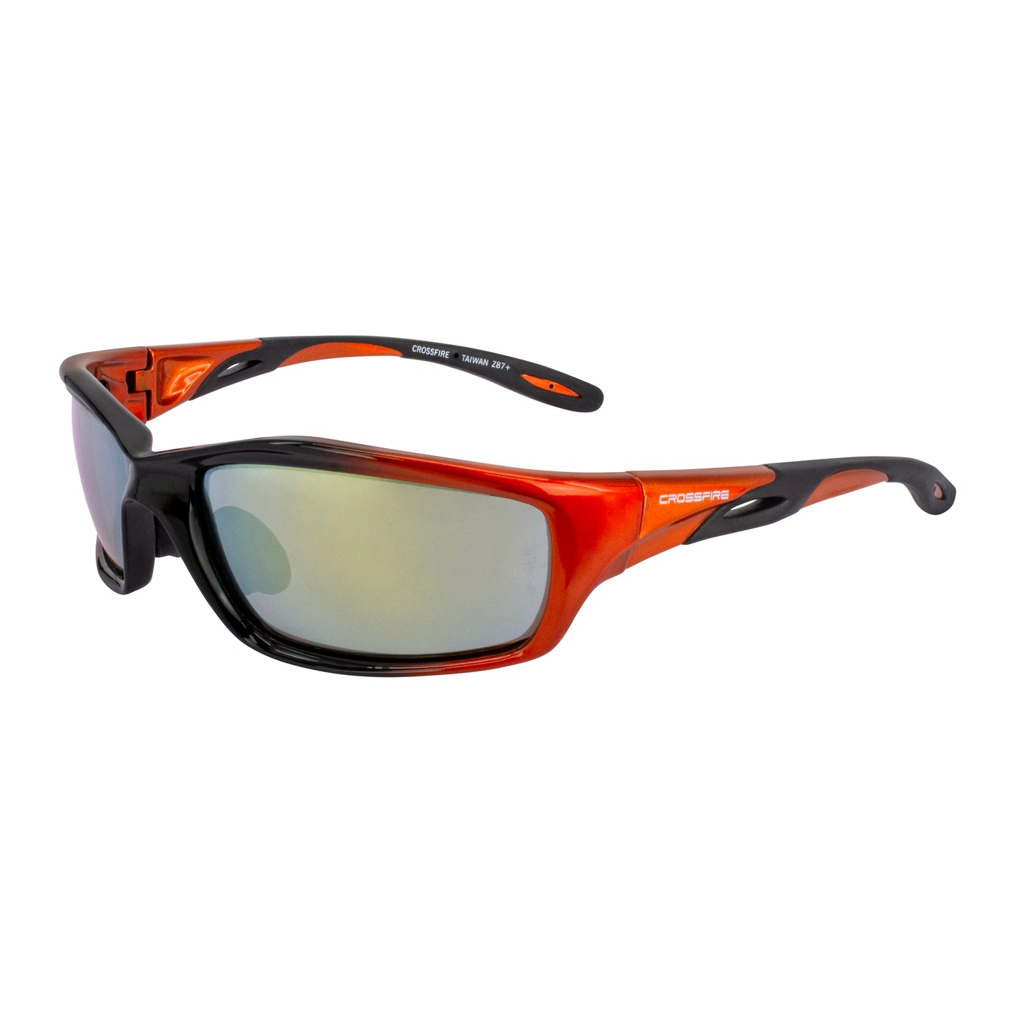 Infinity Premium Safety Eyewear - Crystal Brown Frame - Polarized Brown Lens