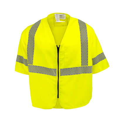 Radians 5.7 oz Class 3 DH Air Vest with Segmented Reflective Tape - Hi-Vis Green - Size 2X