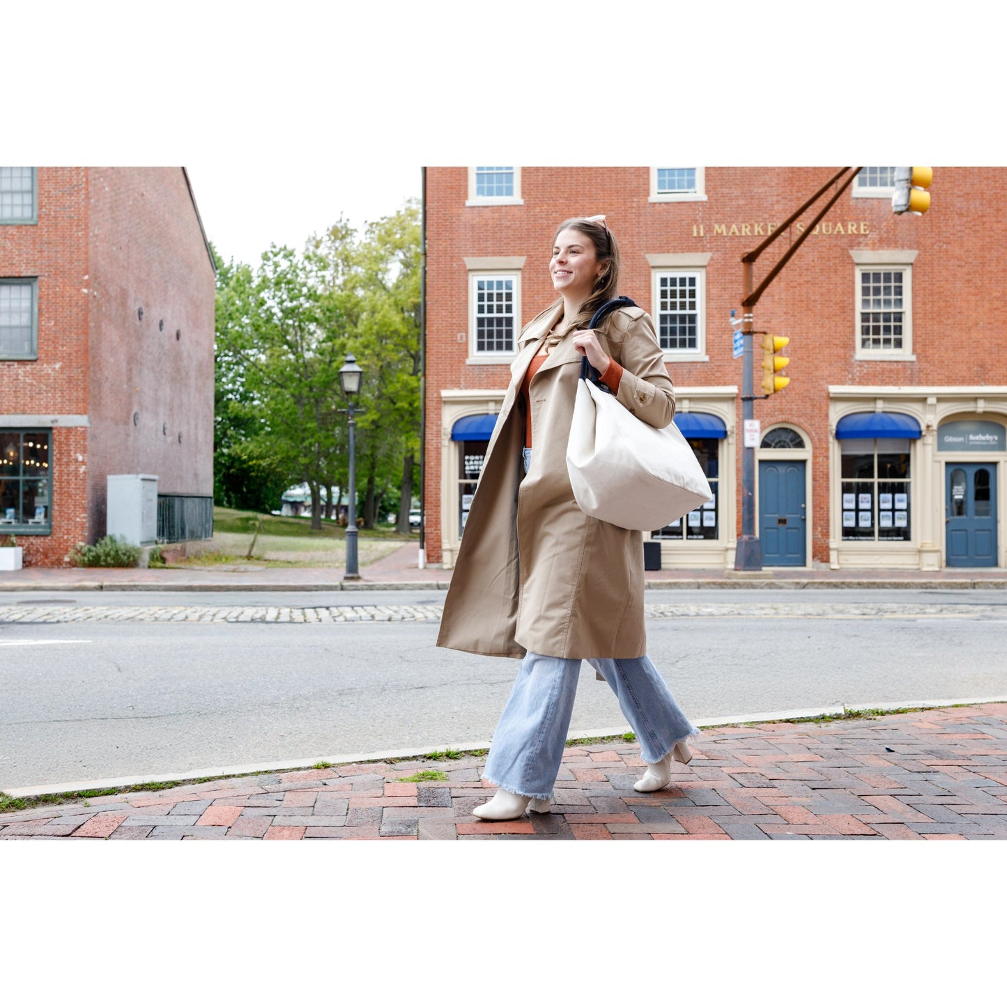 Market Street Tapered Carryall Tote