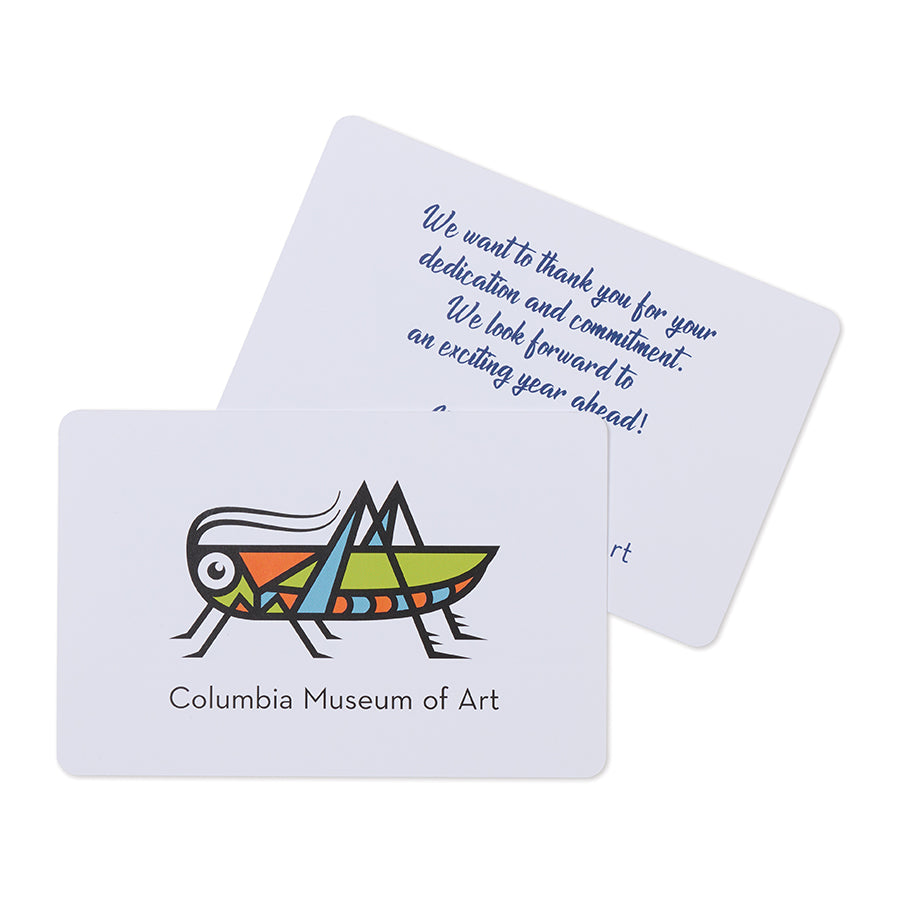 White Custom Greeting Card