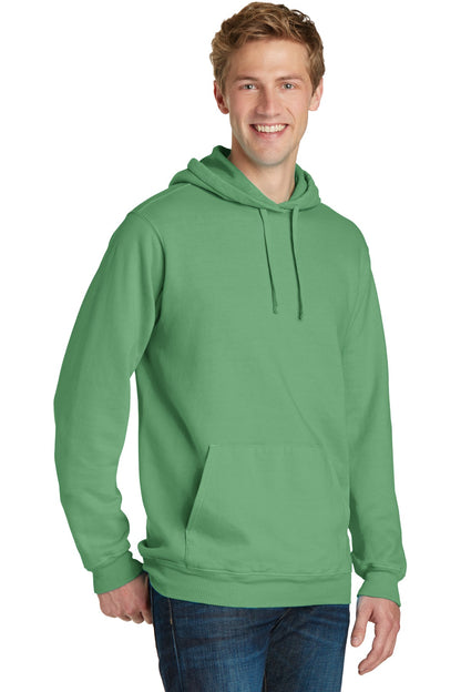 Safari Port & Company Beach Wash Garment-Dyed Pullover Hooded Sweatshirt. PC098H