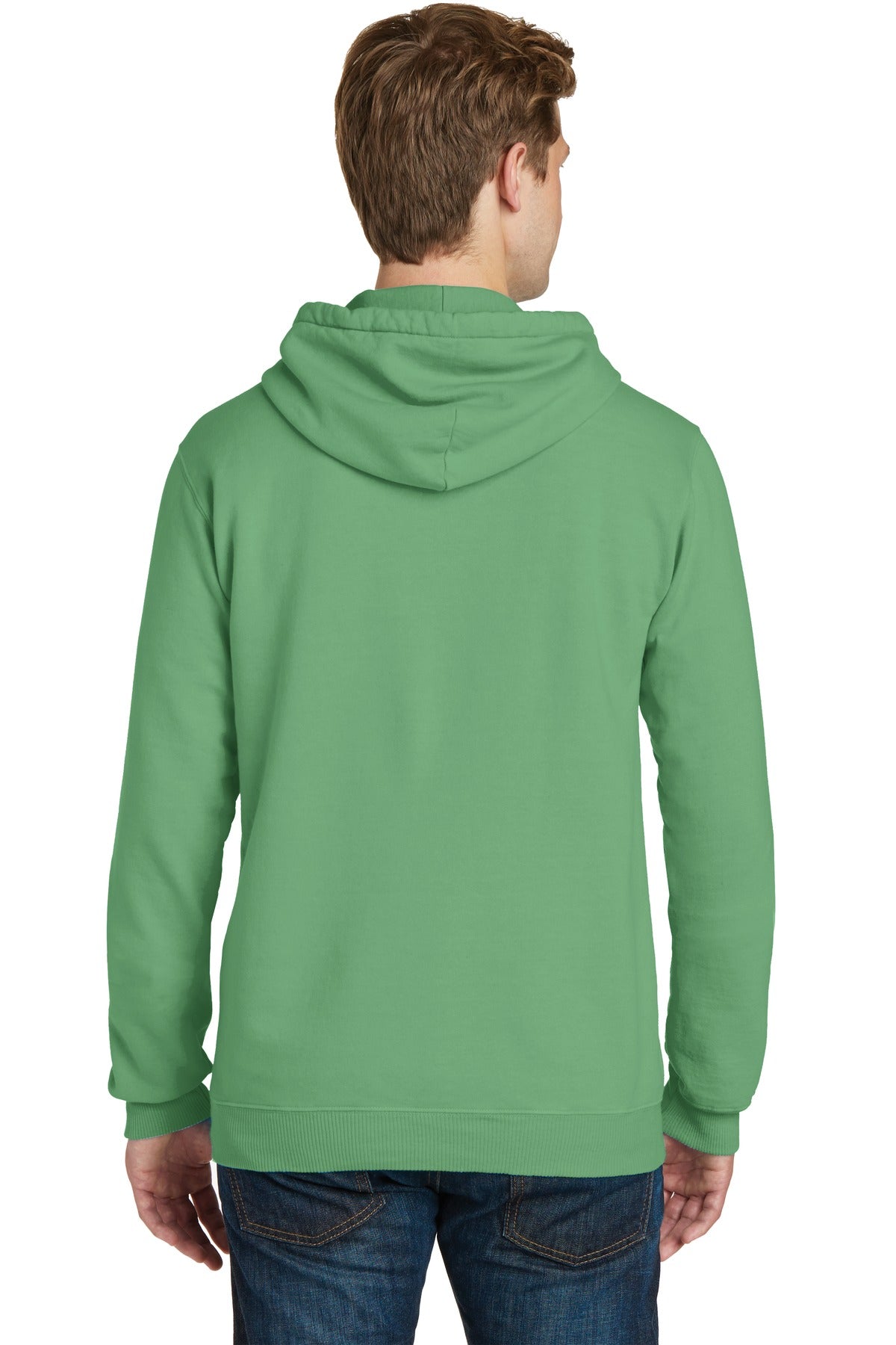 Safari Port & Company Beach Wash Garment-Dyed Pullover Hooded Sweatshirt. PC098H