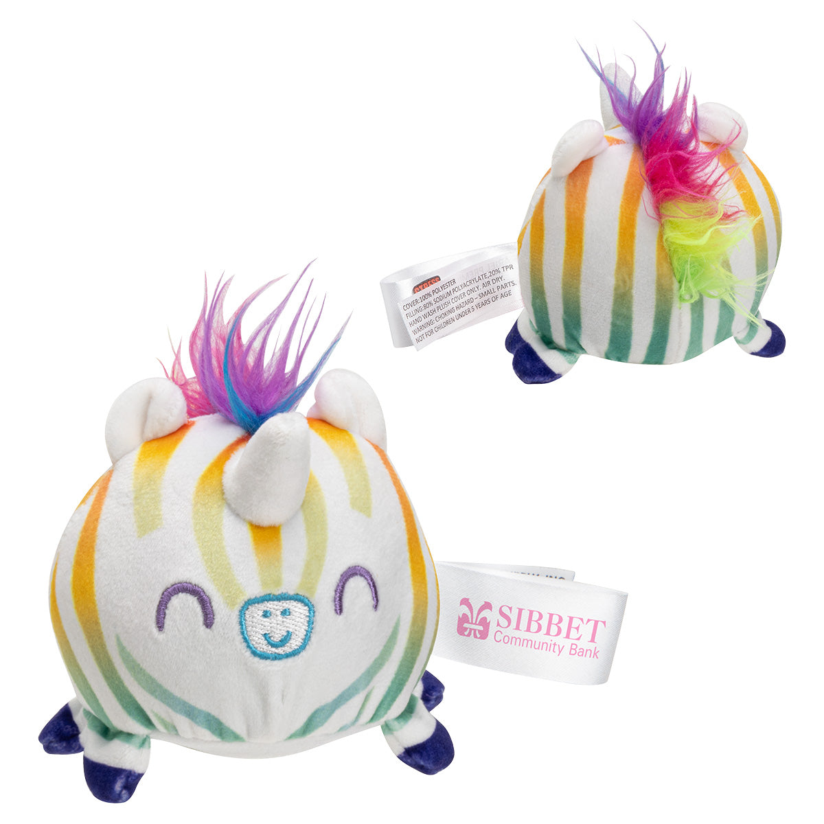 Multi color Stress Busters™ Unicorn