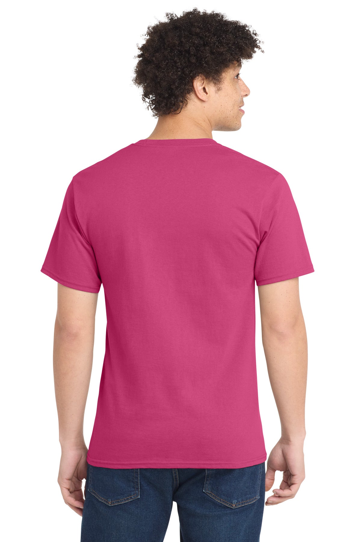 Sangria Port & Company Tall Essential Tee. PC61T