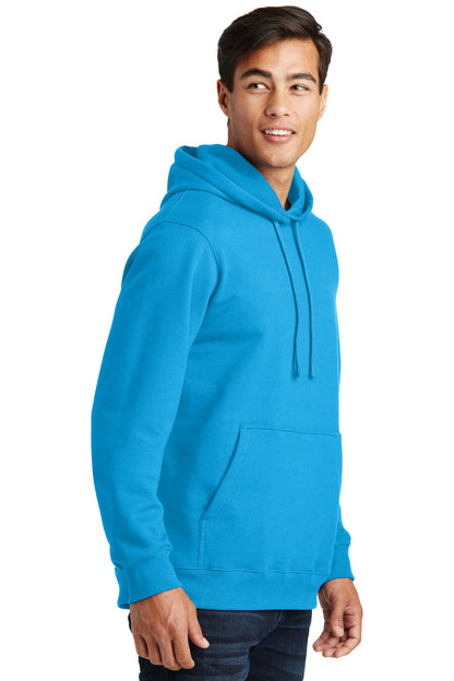 Sapphire Port & Company Fan Favorite Fleece Pullover Hooded Sweatshirt. PC850H