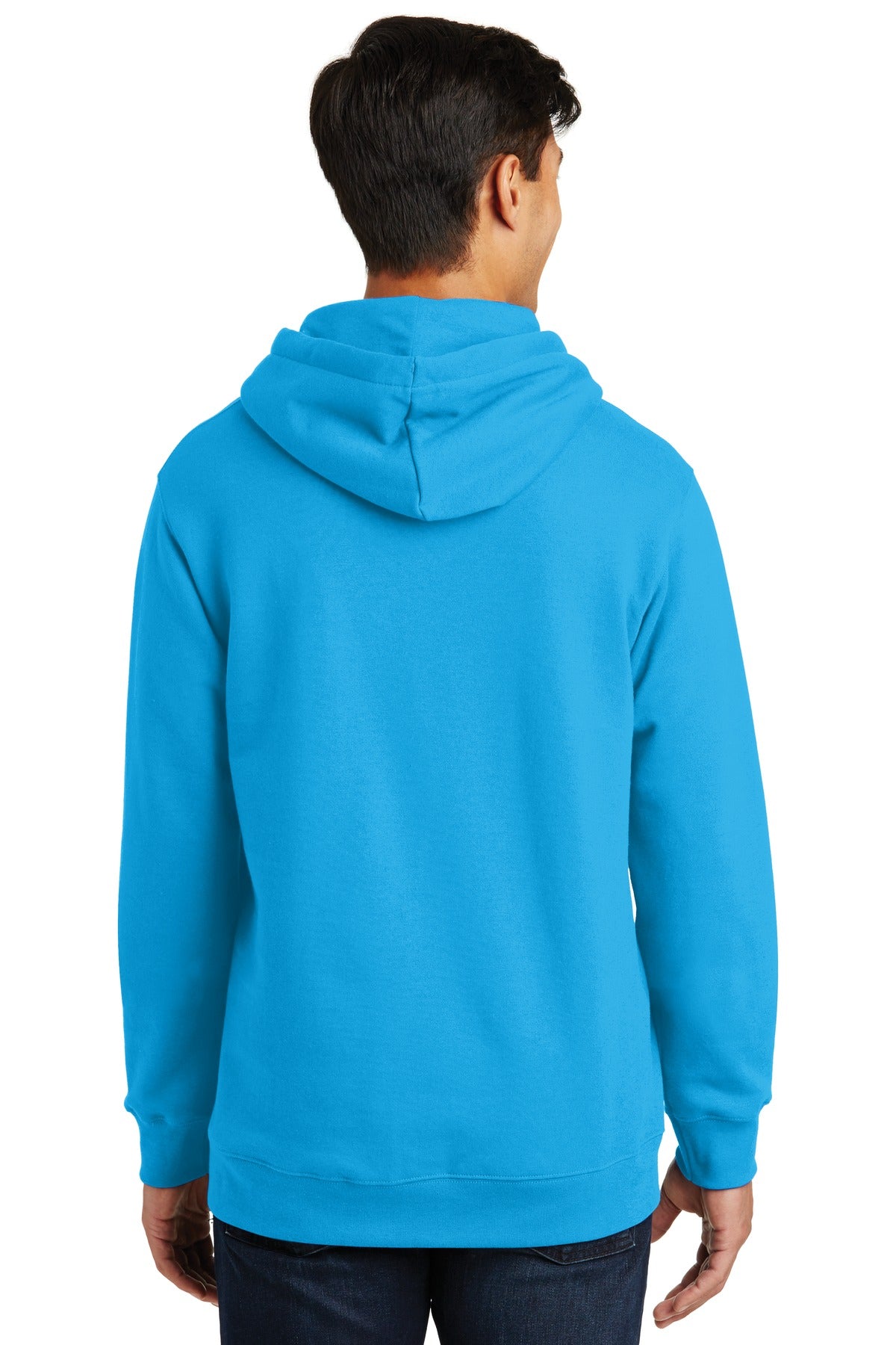 Sapphire Port & Company Fan Favorite Fleece Pullover Hooded Sweatshirt. PC850H