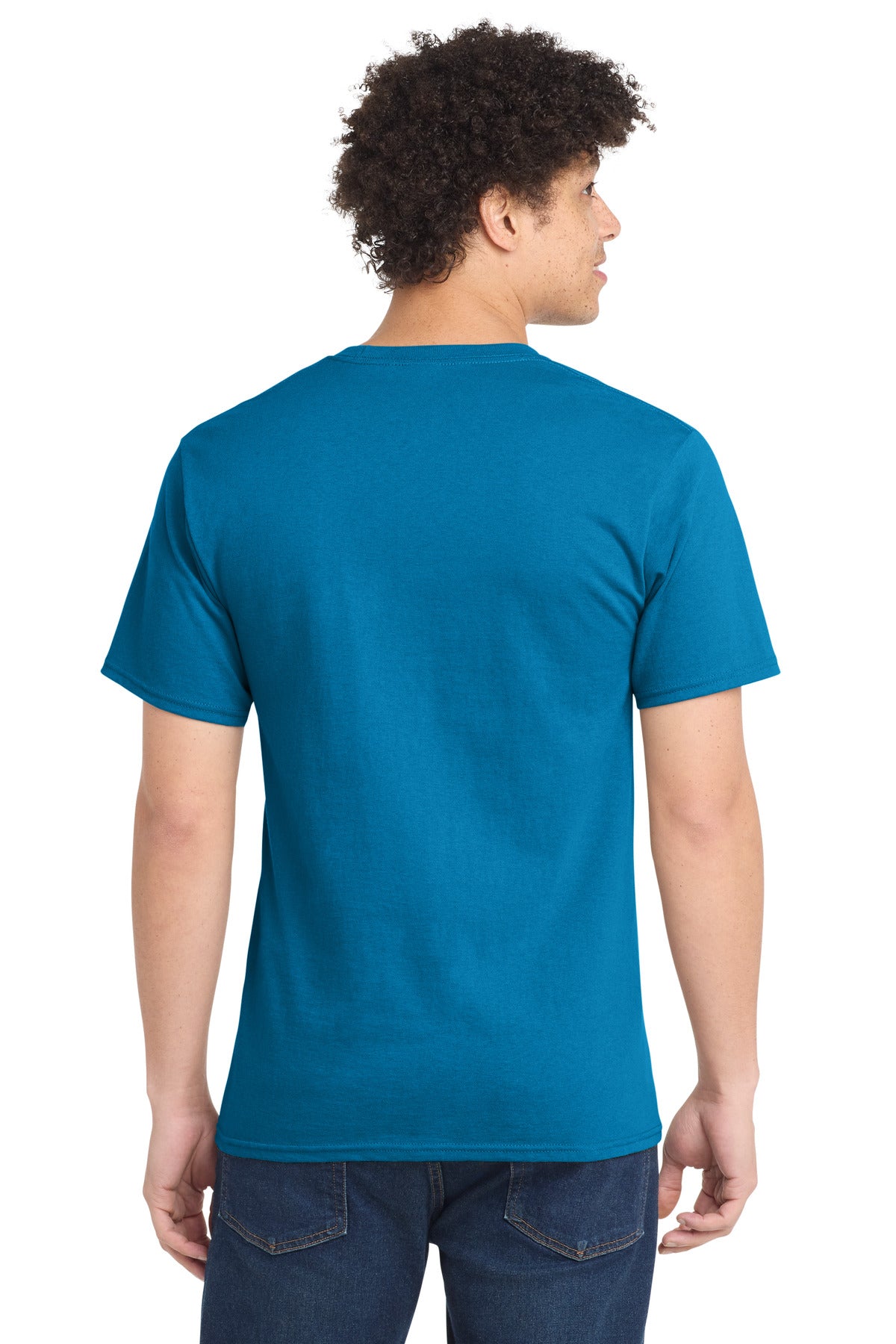 Sapphire Port & Company Tall Essential Tee. PC61T