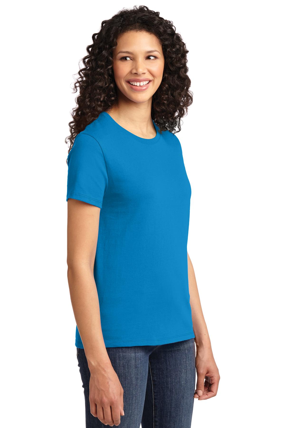 Sapphire Port & Company Women's Essential Tee. LPC61