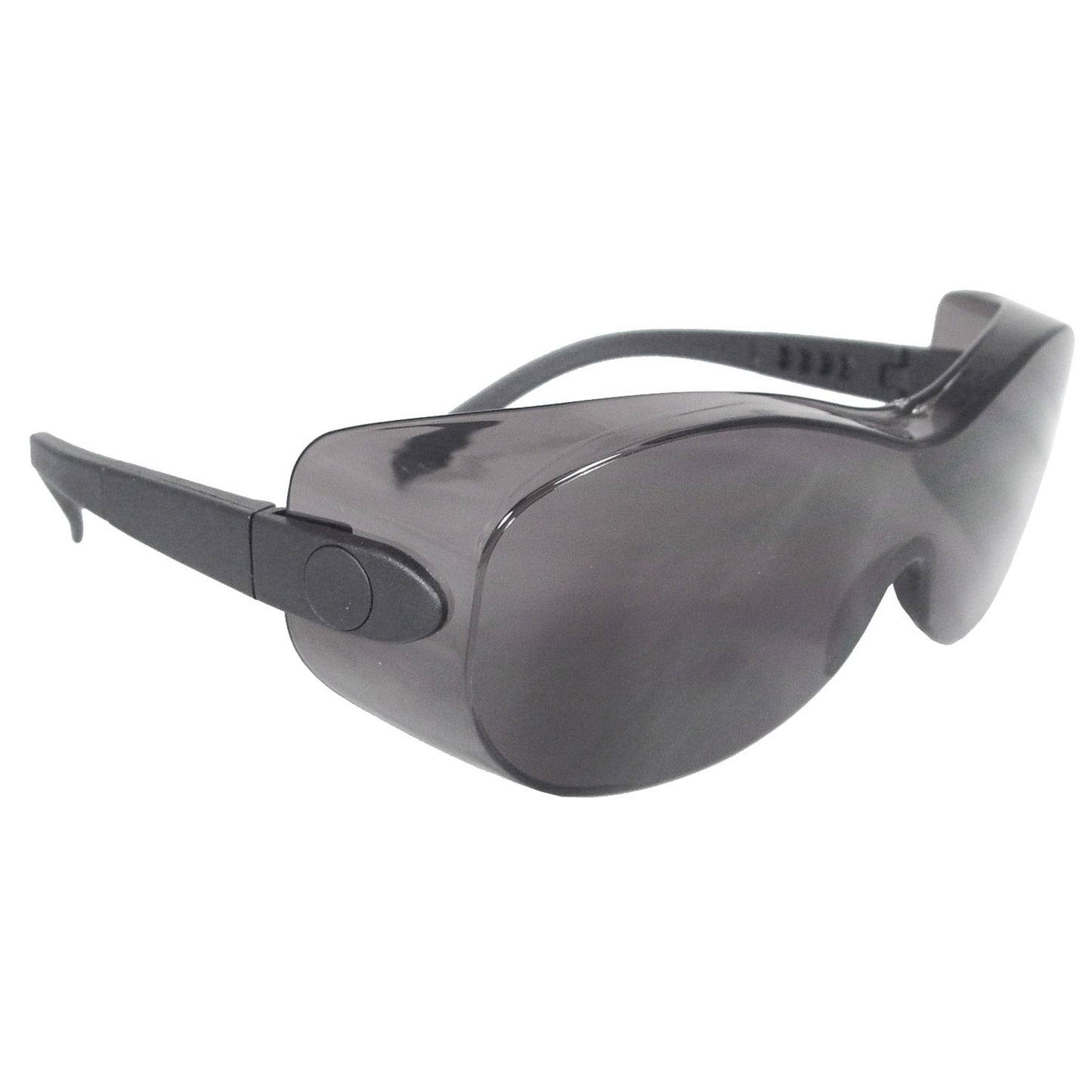 Sheath™ OTG Safety Eyewear - Black Frame - Smoke Lens