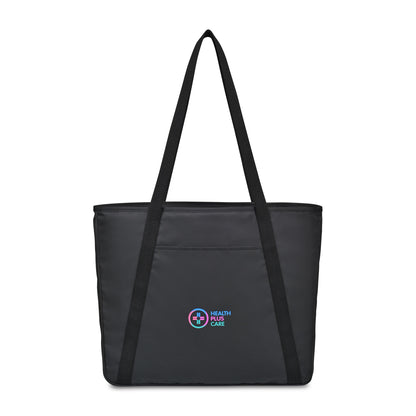Black Repeat Lite Recycled Poly Tote