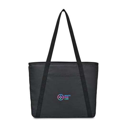 Black Repeat Lite Recycled Poly Tote