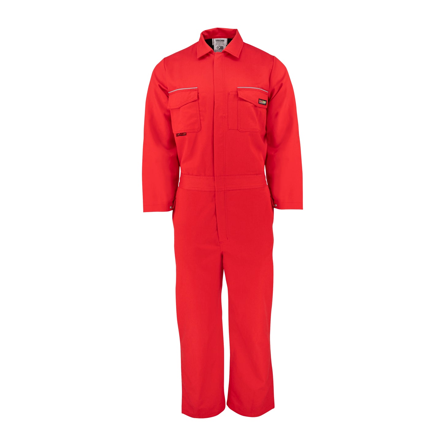 FRCA-001 VolCore® Cotton/Nylon FR Coverall - Gray - Size 2X