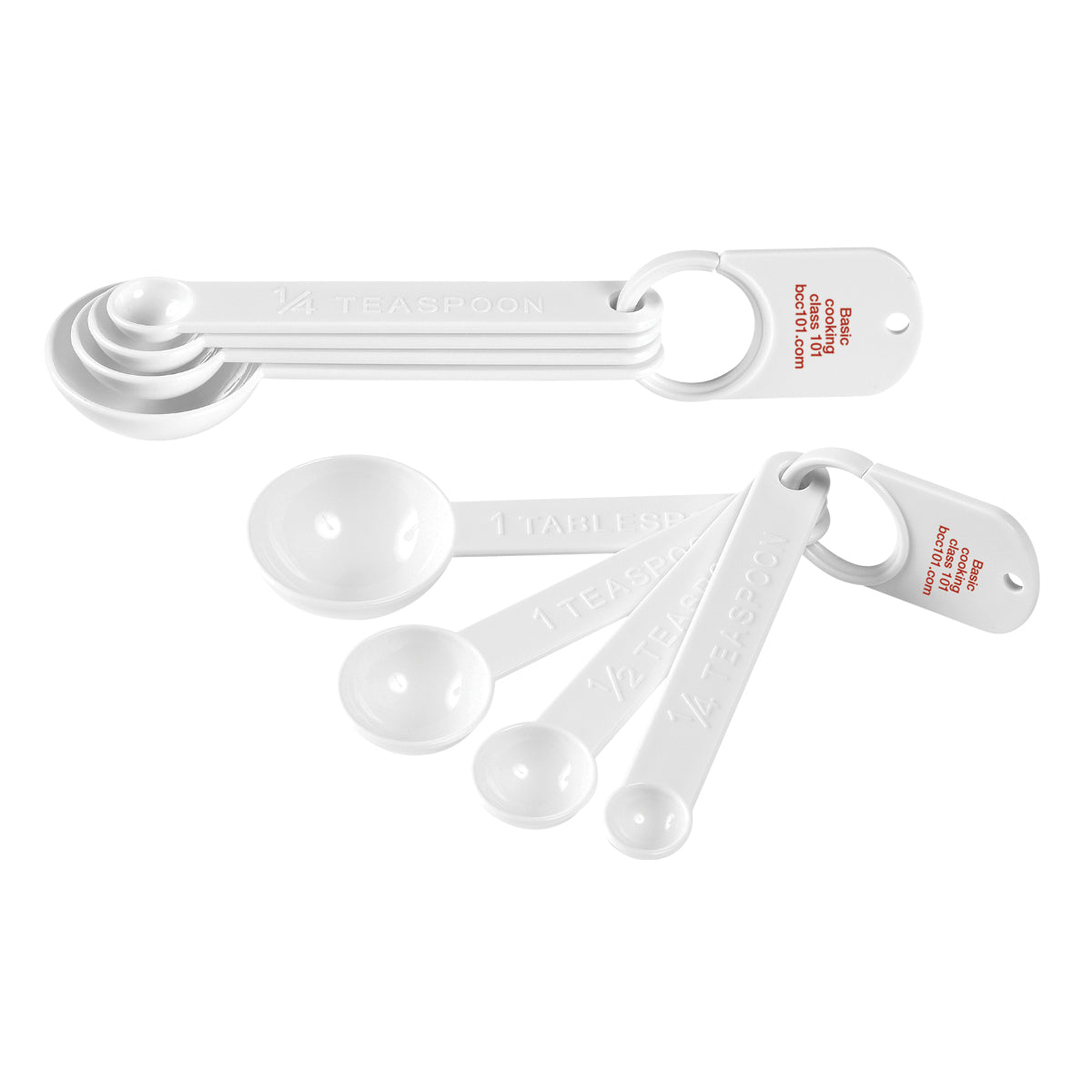 Set Of Four Measuring Spoons  grouped