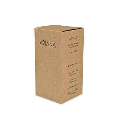 Black Aviana™ Rowan Recycled Tumbler - 17 Oz.