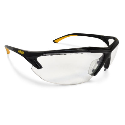 DPG106 Spector™ In-Viz Bifocal Protective Eyewear - Black / Yellow Frame - Clear Lens - 2.5 Diopter
