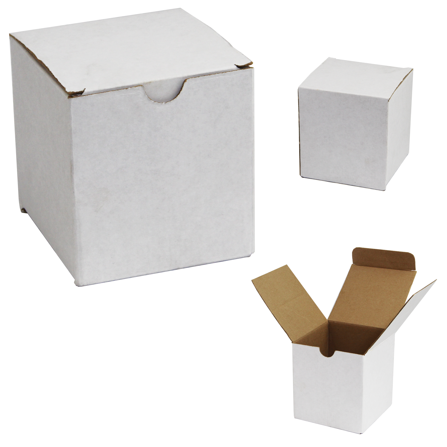 White Single Unit White Gift Box
