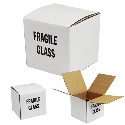 White Single Unit White Mug Mailer Box With 1 Insert